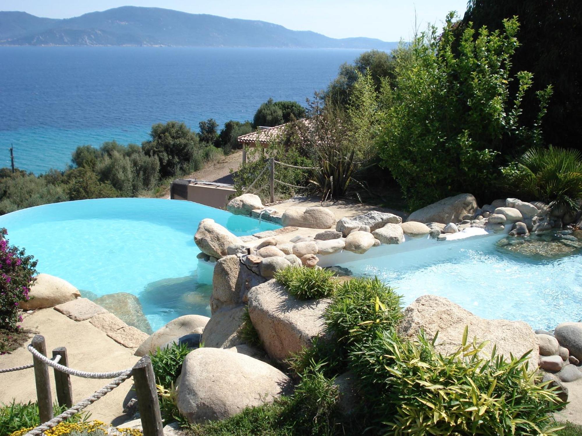 Villas Valinco San Martinu Corse du Sud - vue et proche mer - piscines privées Olmeto  Esterno foto